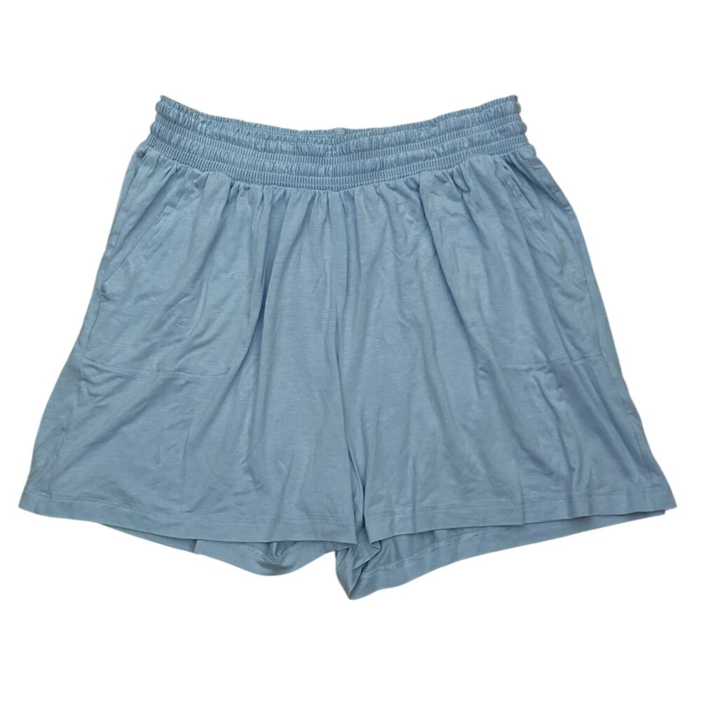 J+B 1 Pair Blue Pajama Sleep Lounge Shorts Size Small NWOT